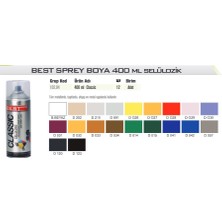 Best Classic Krem Sprey Boya 400 ml Tekli