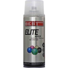 Best Elite 9526 Akrilik Mat Siyah Sprey Boya 400 ml Tekli