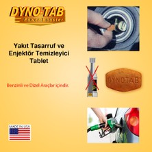 Dyno Tab Benzin - Dizel Enjektör Temizleyici ve Yakıt Tasarruf 2'li Set