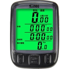 Sunding SD563 Bisiklet Km Hız Göstergesi Sayacı Su Geçirmez LCD
