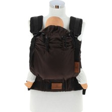 New Age Bebekle Büyüyen %100 Pamuklu Ergonomik Bebek Kanguru (0-4 Yaş) - COFFEE