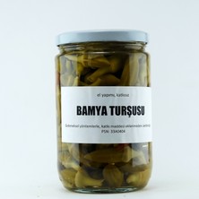 Silifke Sepeti Ev Yapımı Bamya Turşusu 720 Gr