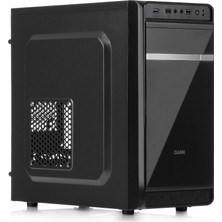 Dark KM2 250W Usb 3.0 Siyah Micro-ATX Bilgisayar Kasası (DKCHKM2P250)