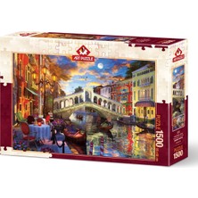 Art Puzzle Rialto Köprüsü, Venedik 1500 Parça Puzz