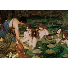 Art Puzzle Hylas ve Su Perileri 1896 1500 Parça Puzzle