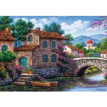 Art Puzzle Çiçekli Kanal 500 Parça Puzzle