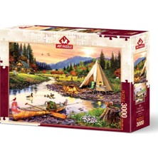 Art Puzzle Kamp Dostları 3000 Parça Puzzle