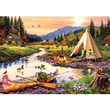 Art Puzzle Kamp Dostları 3000 Parça Puzzle