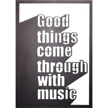 No 239 Good Things Metal Tablo