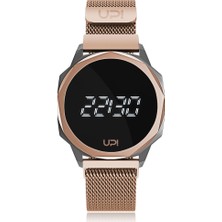Upwatch Icon Gun Metal-Rose Loop Band Kol Saati UPWATCH242
