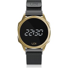 Upwatch Icon Gold-Black Loop Band  Kol Saati UPWATCH229