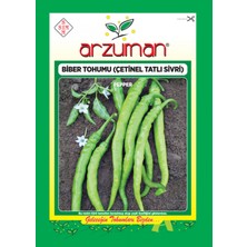 Yalova Fidan Market Çetinel Tatlı Sivri Biber Tohumu