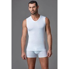 Dagi Compact Kolsuz V Yaka Fit Kalıp T-Shirt D5060