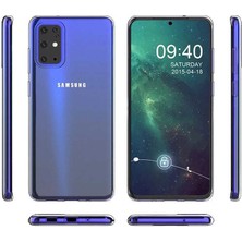 Case 4U Samsung Galaxy Note 10 Lite Kılıf A+ Şeffaf Lüx Süper Yumuşak 0.3mm Ince Slim Silikon + Cam Ekran Koruyucu Şeffaf