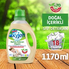 Bingo Oksijen Doğal İçerikli Sıvı Çamaşır Deterjanı 1.170 ml 18 Yıkama