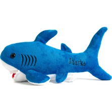 Siyah Kedi Baby Shark Köpek Balığı Peluş Oyuncak 30 cm