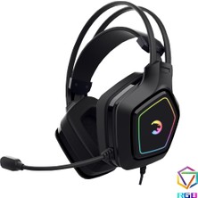 Gamepower Mihawk 7.1 Surround Rgb Oyuncu Kulaklığı Siyah