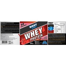 West Nutrition Whey Protein Tozu 504 Gr 14 Servis