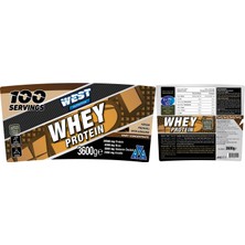 West Nutrition Whey Protein Tozu 3600 Gr 100 Servis + Shaker