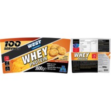 West Nutrition Whey Protein Tozu 3600 Gr 100 Servis + Shaker