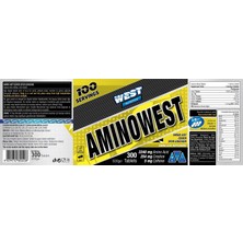 West Nutrition Amino West 300 Tablet Amino Asit