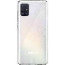 Spigen Samsung Galaxy A51 Kılıf Liquid Crystal Glitter Crystal Quartz - ACS00932