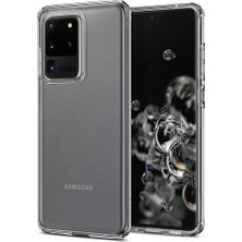 Spigen Samsung Galaxy S20 Ultra Kılıf Crystal Flex Crystal Clear - ACS00745