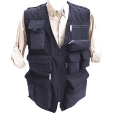 Horizon Av 26 LongBass Düz Renk Yelek - Av Yeleği-0075