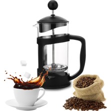 Penguen Png 2302 French Press Süzgeçli Çay Kahve Kupası 350 ml