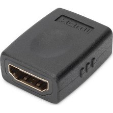 Assmann HDMI Adaptör 4k/ultra Hd HDMI A 19PIN Dişi - HDMI A 19PIN Dişi Siyah