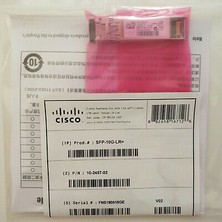 Cisco SFP-10G-LR= 10GBASE-LR Sfp+ Transceiver Module Smf 1310NM Dom Max. 10KM