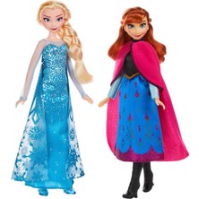 Disney Frozen 2 Elsa ve Anna Büyük Moda Seti E8750