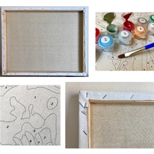 Tale Hobby Sayılarla Boyama Hobi Seti Numaralı Kendin Boya Tablo Seti 40 x 50 cm