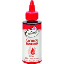 Dr. Gusto  Sıvı Gıda Boyası 115 gr Kırmızı