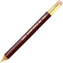 Ohto APS-680E Wooden Versatil Kalem 2.0mm Bordo
