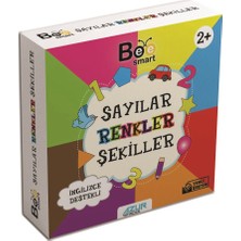 Azur Yayıncılık Bee Smart Zeka Kartları Sayılar - Renkler - Şekiller