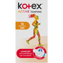 Kotex Active Tampon Normal 16'li