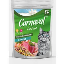 Carnaval Gurme Karışık Yetişkin Kedi Maması 1 kg - Kilitli Ambalaj