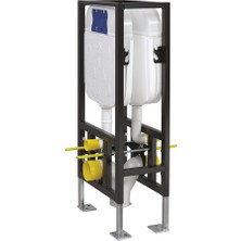 Creavit GR5005 Alçıpan Duvar İçi Sırt Sırta Uygulamalı Gömme Rezervuar Hızlı Montaj 3-6 LT