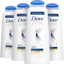 Dove Yoğun Onarıcı Şampuan 600 ml x 4