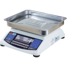 Tem Ata-Lcd Düz Çukur Kefeli Pazar Terazisi 60 kg - 10 gr