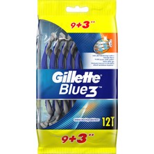 Gillette Blue3 Tıraş Bıçağı 12'li Poşet