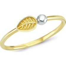 Altınsepeti Altın Minik Yapraklı Yüzük AS374YZ