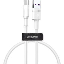 Baseus CATSH-C02 Double Ring Quick Type-C Şarj Data ve Şarj Kablosu 2 mt