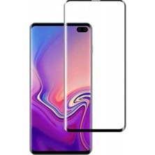 Tekno Grup Samsung Galaxy S10 Plus Tam Kaplayan 6D Nano Glass Ekran Koruyucu