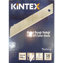 Kintex Maket Bıçağı Yedeği 100'lü