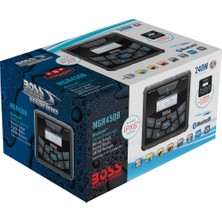 Boss Audio MGR450B Aux USB Girişli Bluetoothlu Marin Teyp