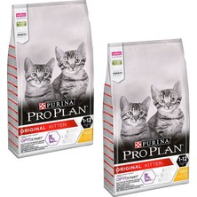 Pro Plan Cat Kitten Optistart Tavuklu Yavru Kedi Maması 400 gr + 400 gr