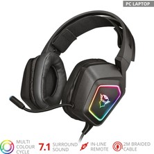 Trust 23191 GXT 450 Blizz RGB 7.1 Surround Oyuncu Kulaklık