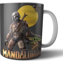 Pixxa Baby Yoda / The Mandalorian / Star Wars Kupa Bardak Model 16